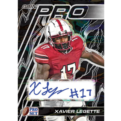 2024 Leaf Pro Set Metal Football Cards - Xavier Legette