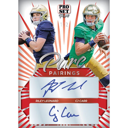 2024 Leaf Pro Set Pure Football Solo - Trading Card Market