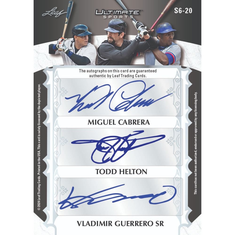 2024 Leaf Ultimate Sports Hobby Box - Trading Card Market