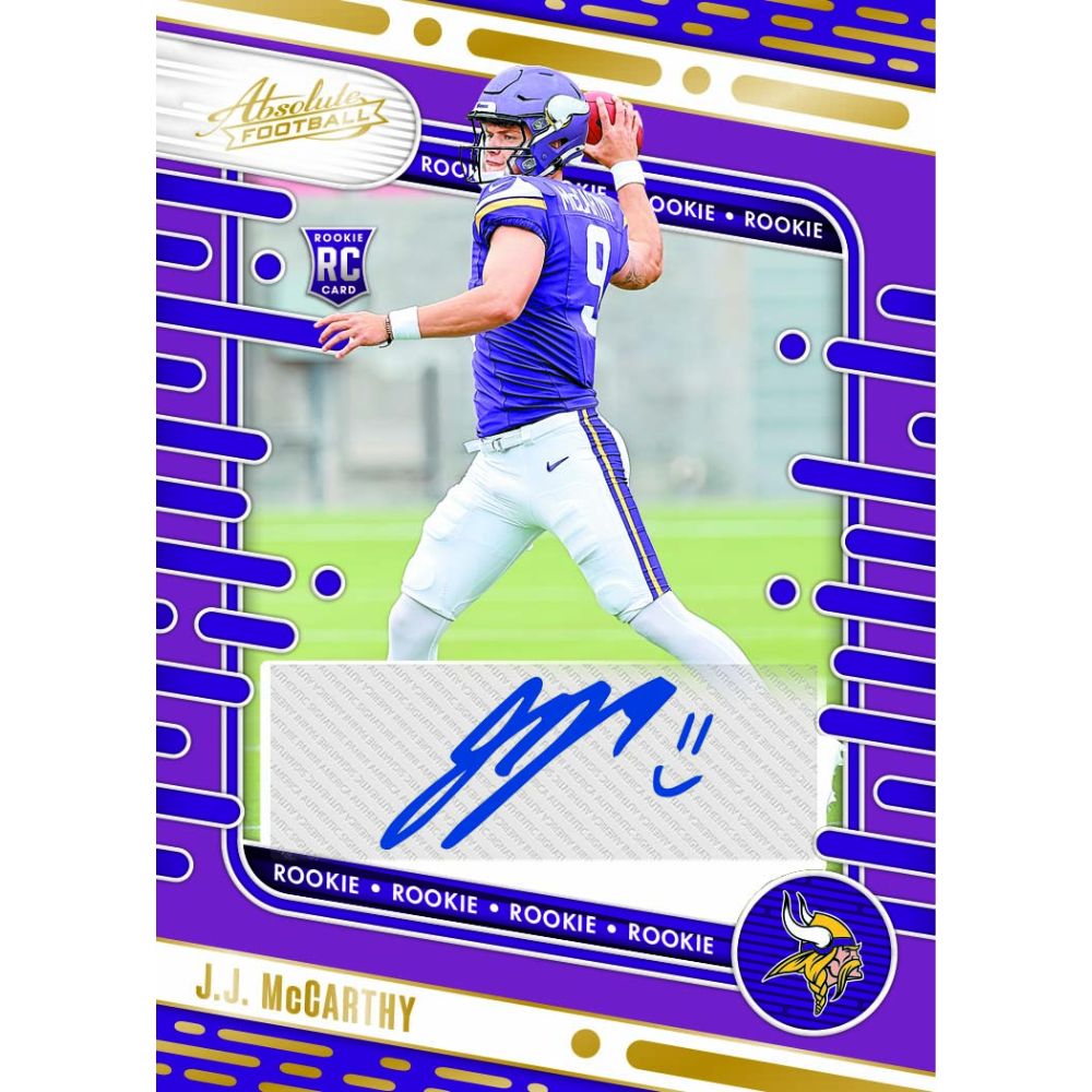 2024 Panini Absolute Football Cards - JJ McCarthy