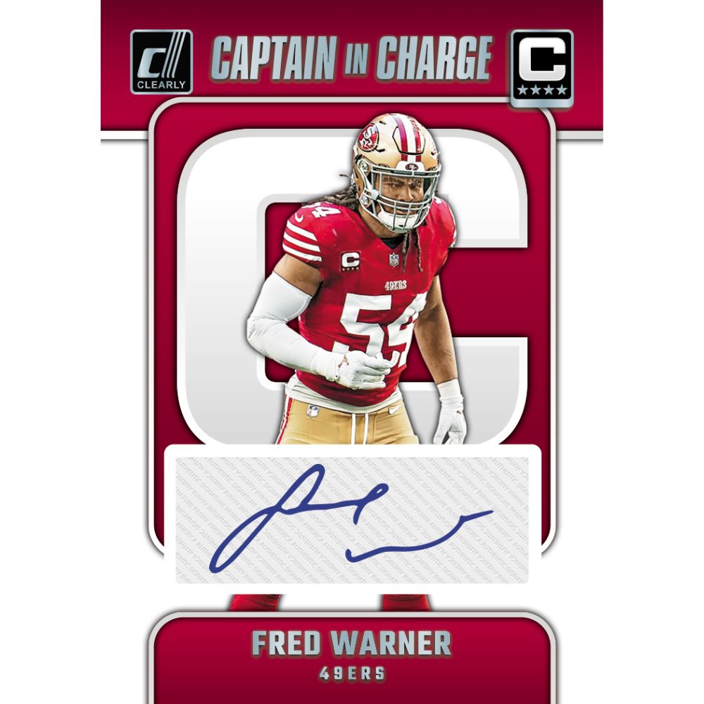 2024 Panini Clearly Donruss Football Cards - Fred Warner