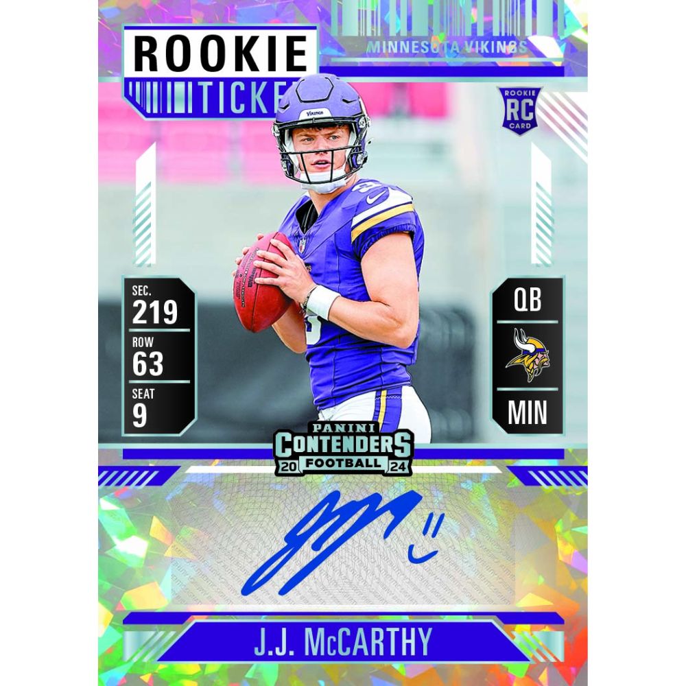 2024 Panini Contenders Football Retail Box - Trading Card Market