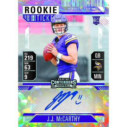2024 Panini Contenders Football Retail Box - Trading Card Market