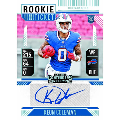 2024 Panini Contenders Football Retail Box - Trading Card Market