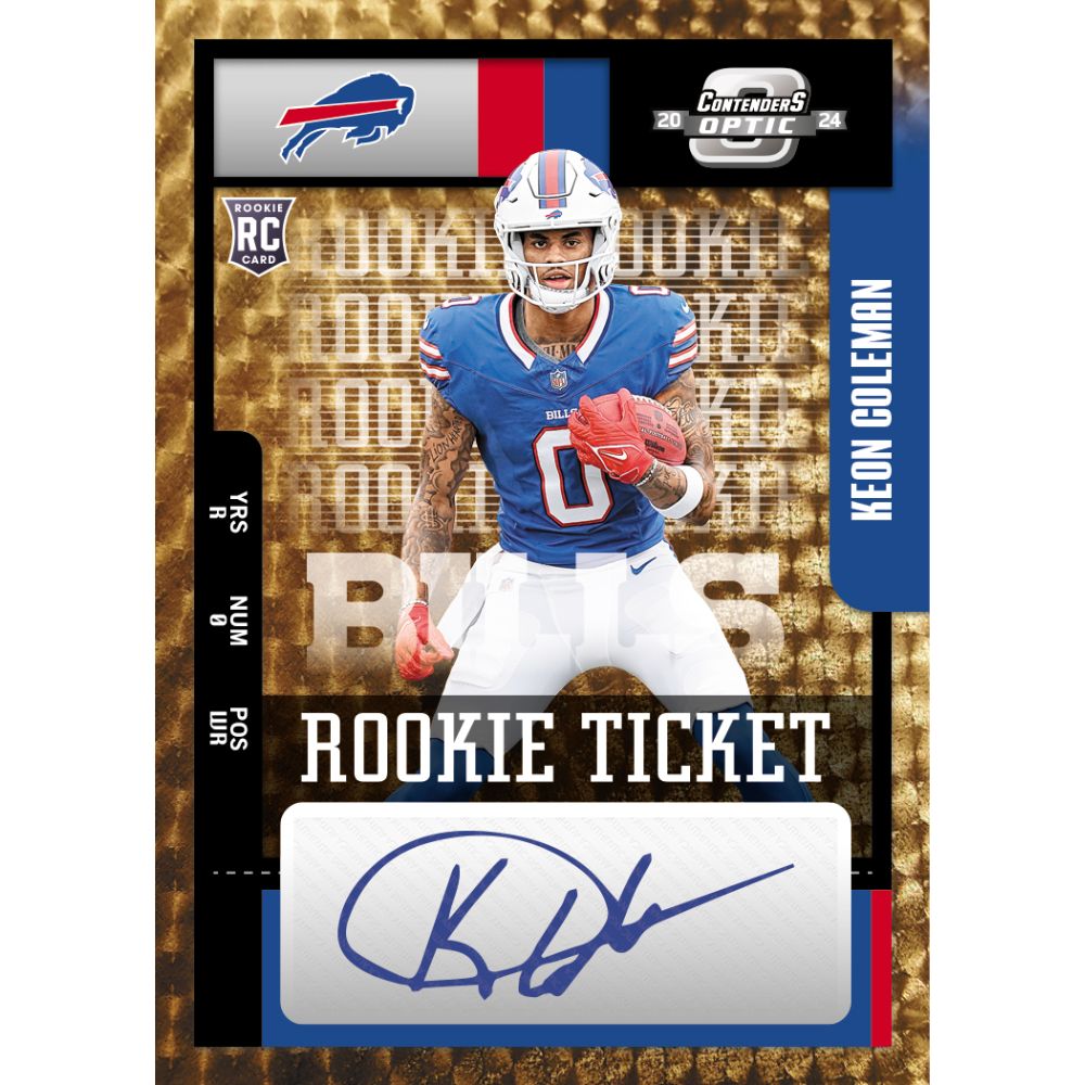 2024 Panini Contenders Optic Football Hobby Box - Trading Card Market