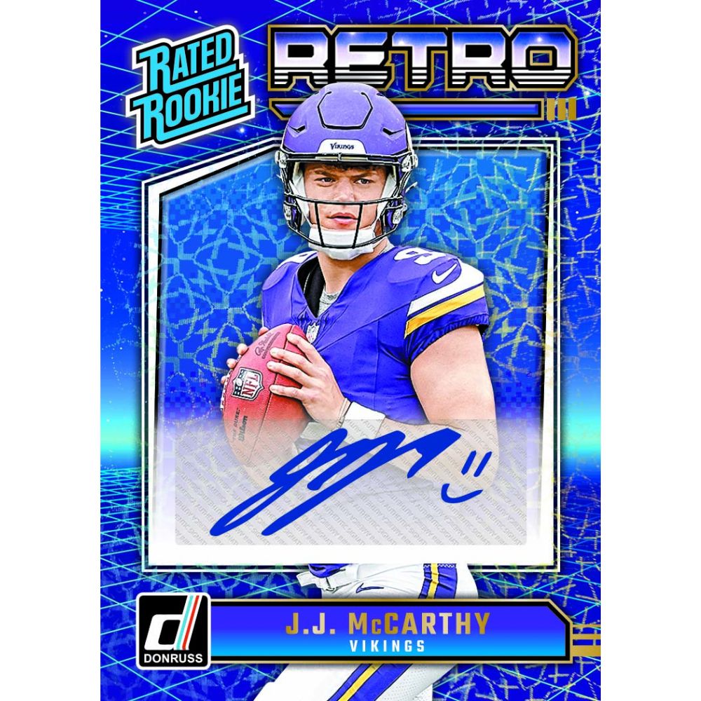 2024 Panini Donruss Football Cards - JJ McCarthy