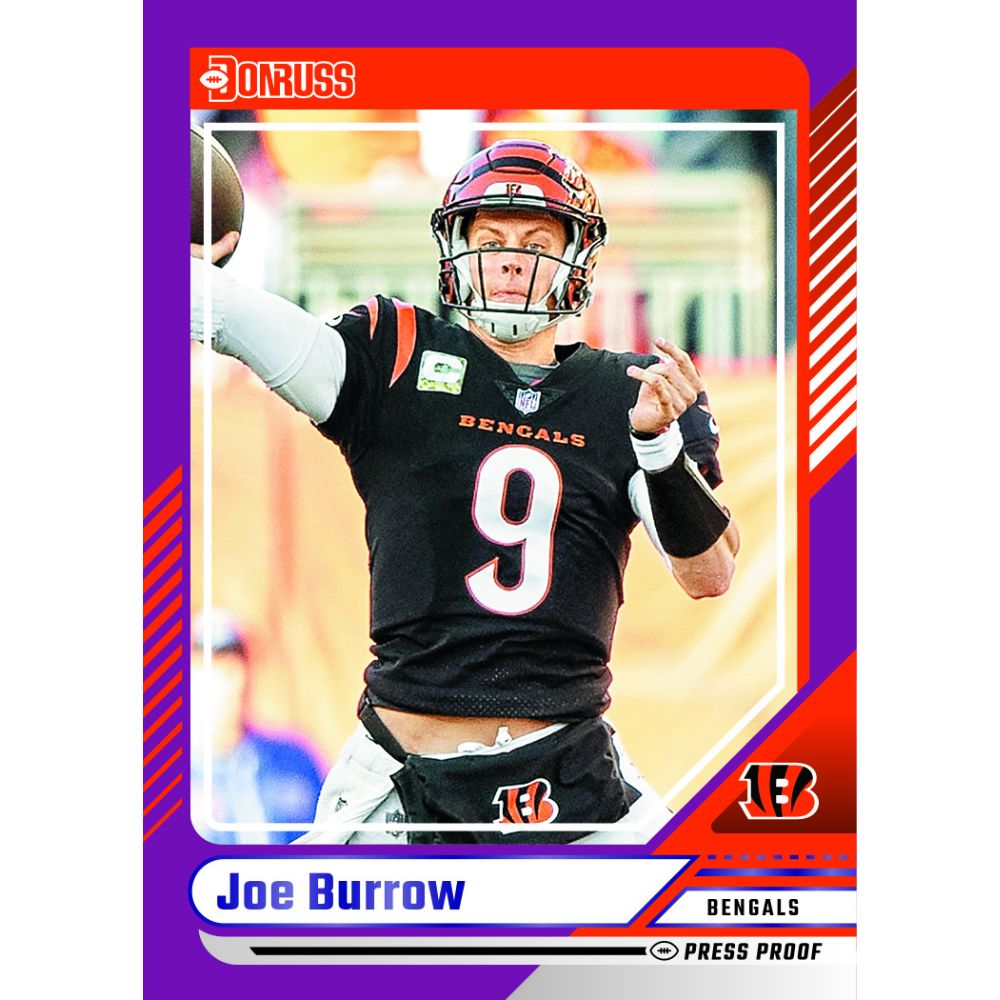 2024 Panini Donruss Football Cards - Joe Burrow