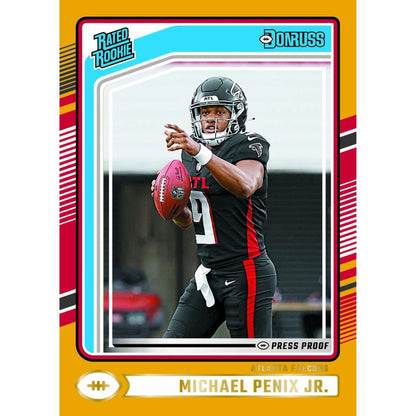 2024 Panini Donruss Football Cards - Michael Penix Jr