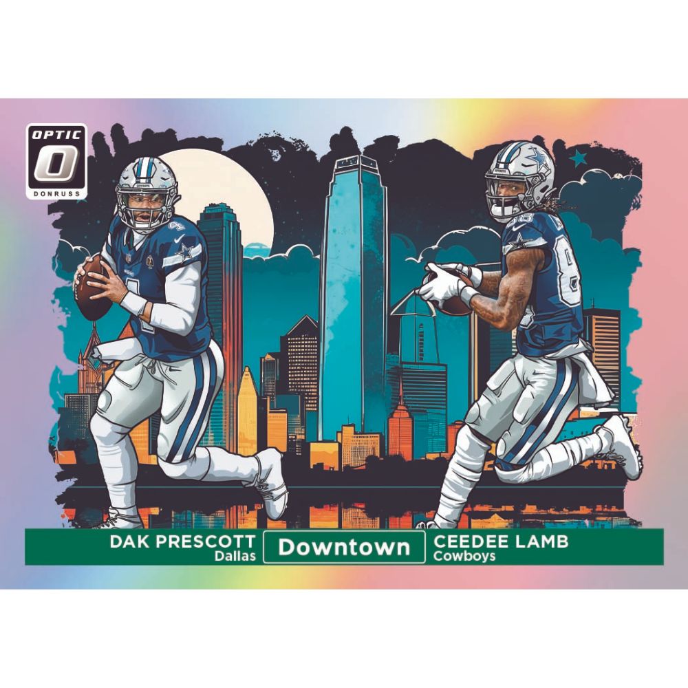 2024 Panini Donruss Optic Football  Cards - Dak Prescott_CeeDee Lamb