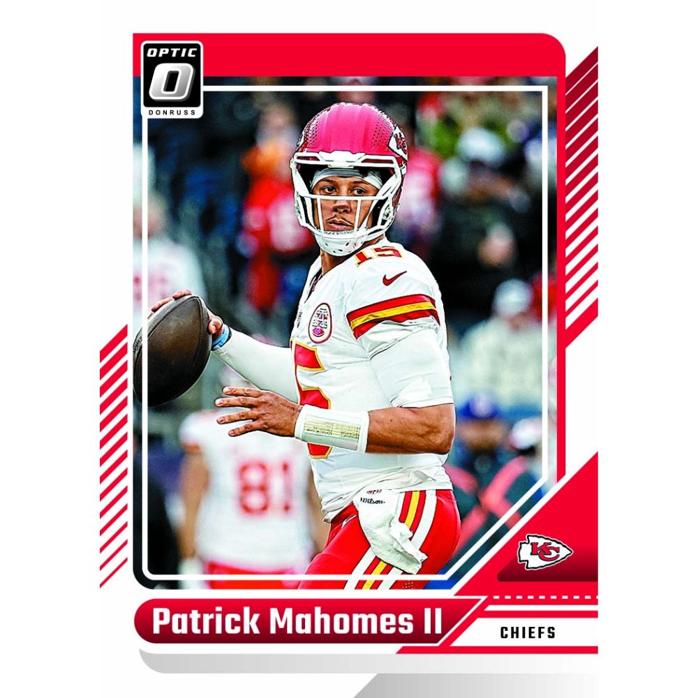 2024 Panini Donruss Optic Football  Cards - Patrick Mahomes