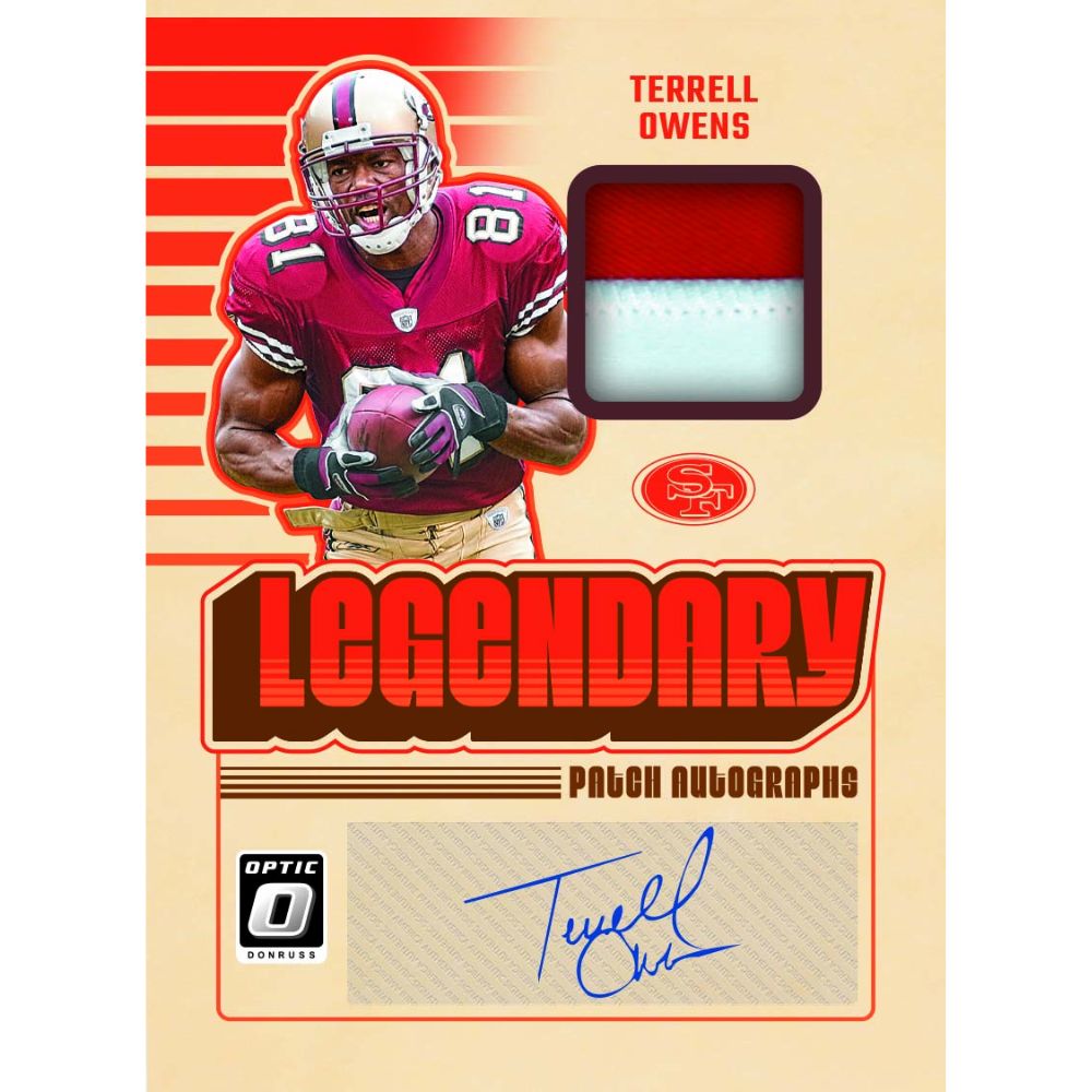2024 Panini Donruss Optic Football  Cards - Terrell Owens