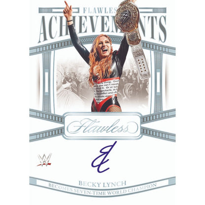 2024 Panini Flawless WWE Cards - Becky Lynch