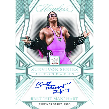 2024 Panini Flawless WWE Cards - Bret Hart