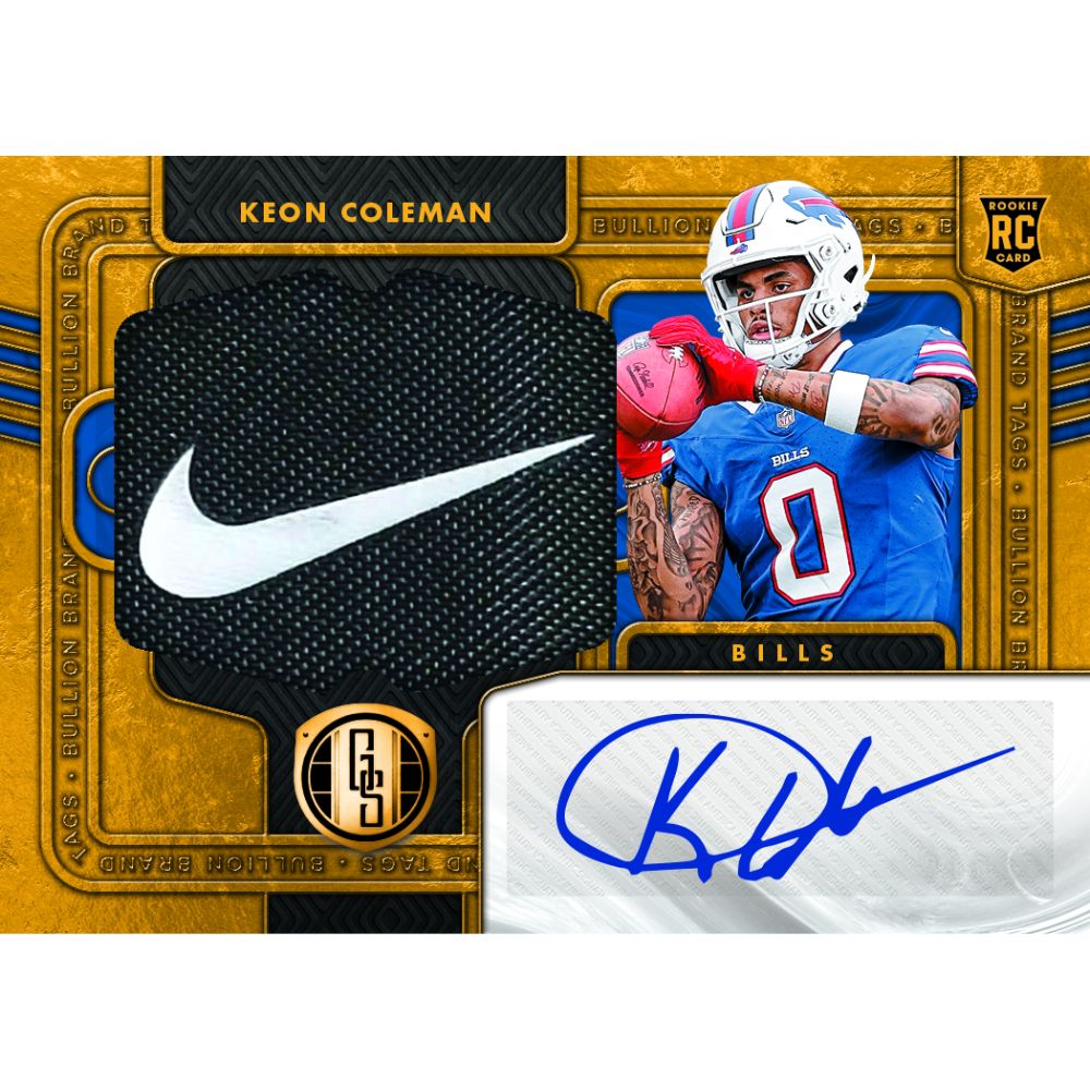 2024 Panini Gold Standard Football Cards - Keon Coleman