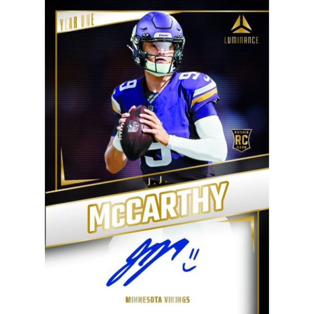 2024 Panini Luminance Football Cards - JJ McCarthy