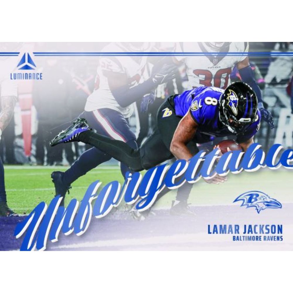 2024 Panini Luminance Football Cards - Lamar Jackson