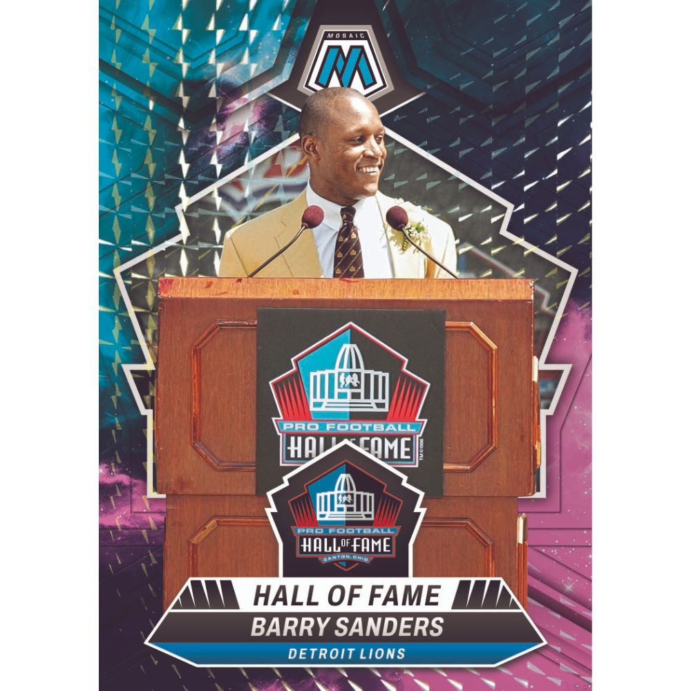 2024 Panini Mosaic Football Choice Cards-Barry Sanders