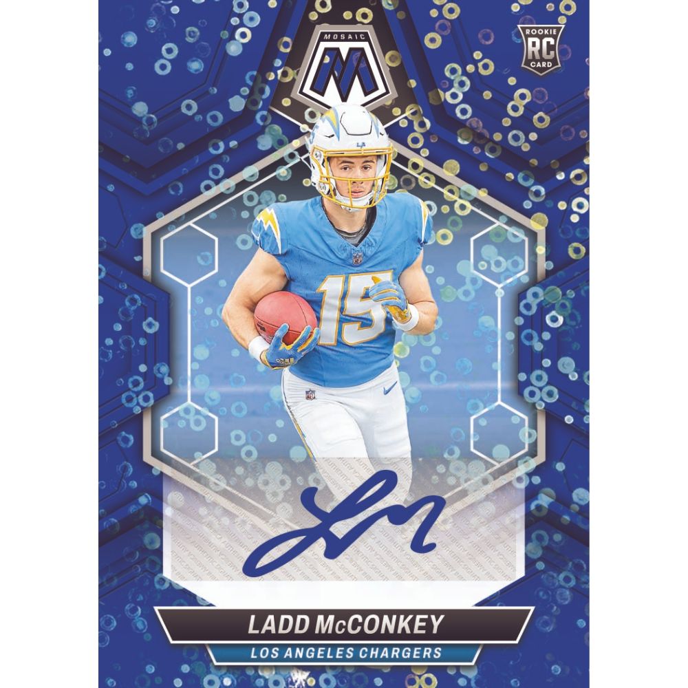 2024 Panini Mosaic Football No Huddle Cards-Ladd McConkey