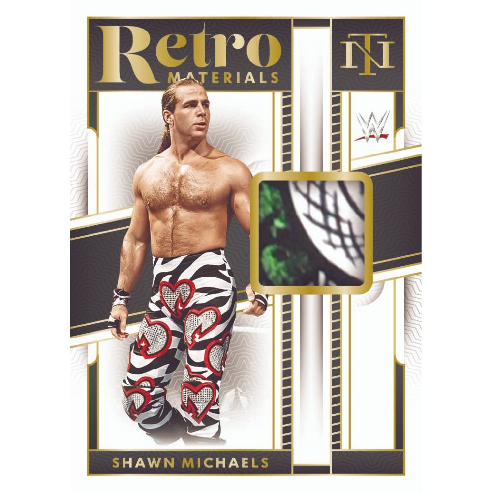 2024 Panini National Treasures WWE Cards - Shawn Michaels