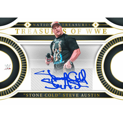 2024 Panini National Treasures WWE Cards - Steve Austin