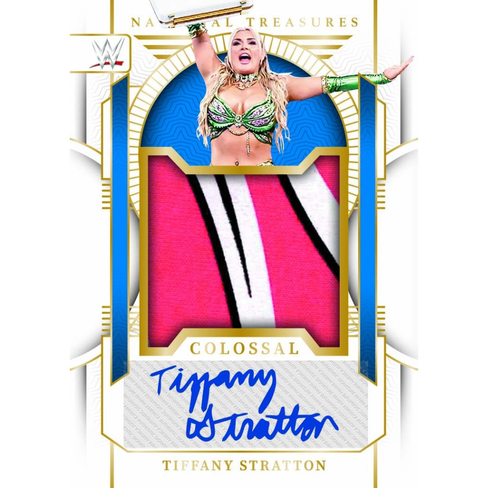 2024 Panini National Treasures WWE Cards - Tiffany Stratton