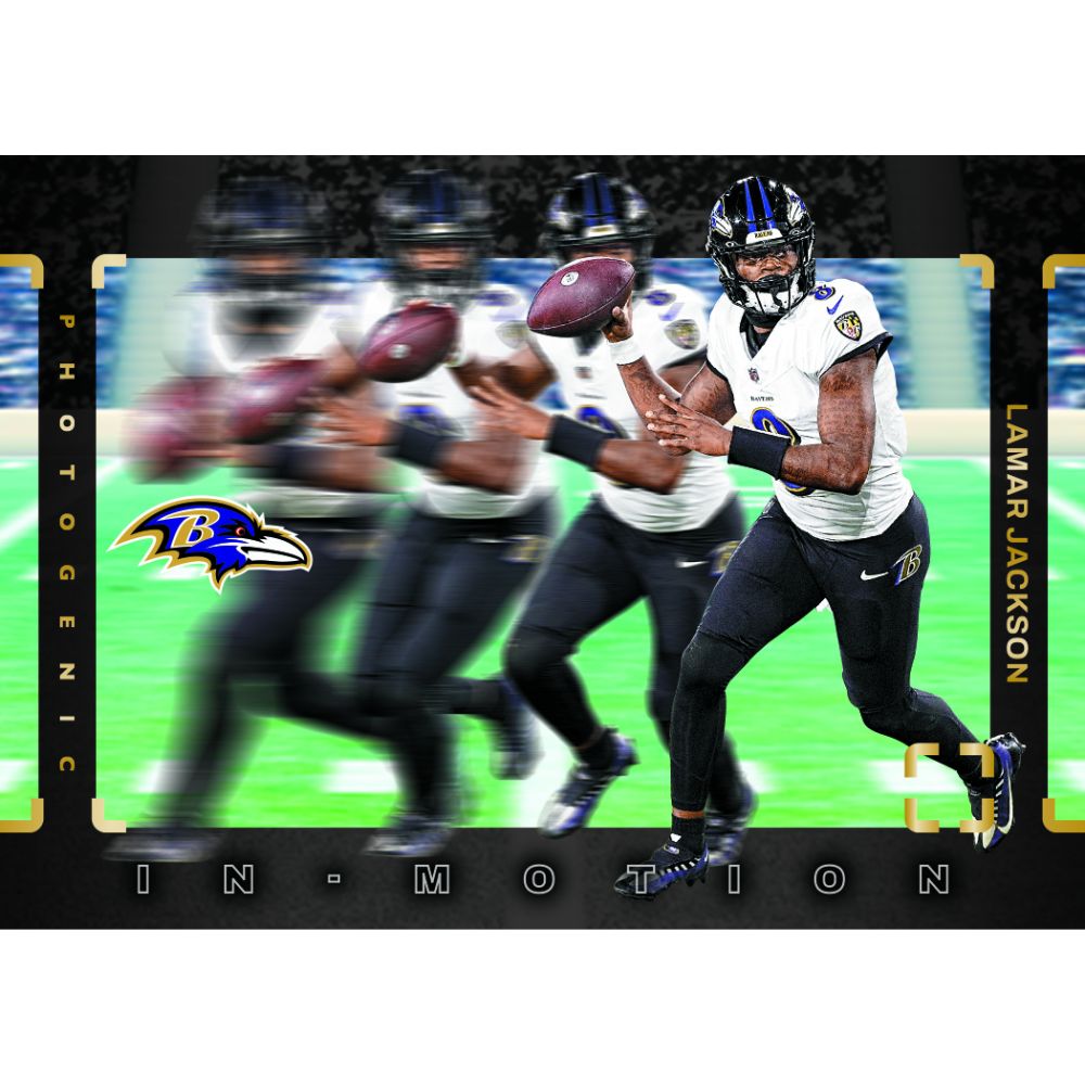 2024 Panini Photogenic Football Cards - Lamar Jackon
