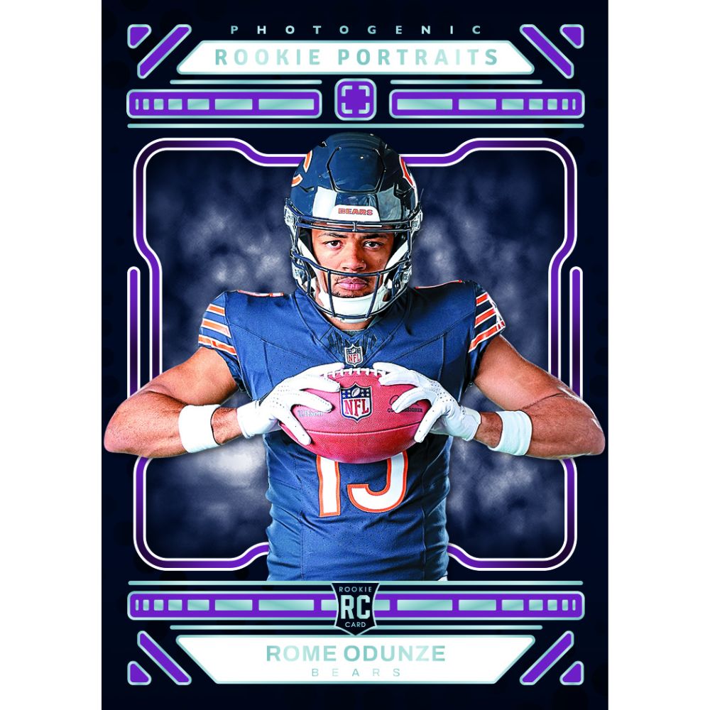 2024 Panini Photogenic Football Cards - Rome Odunze