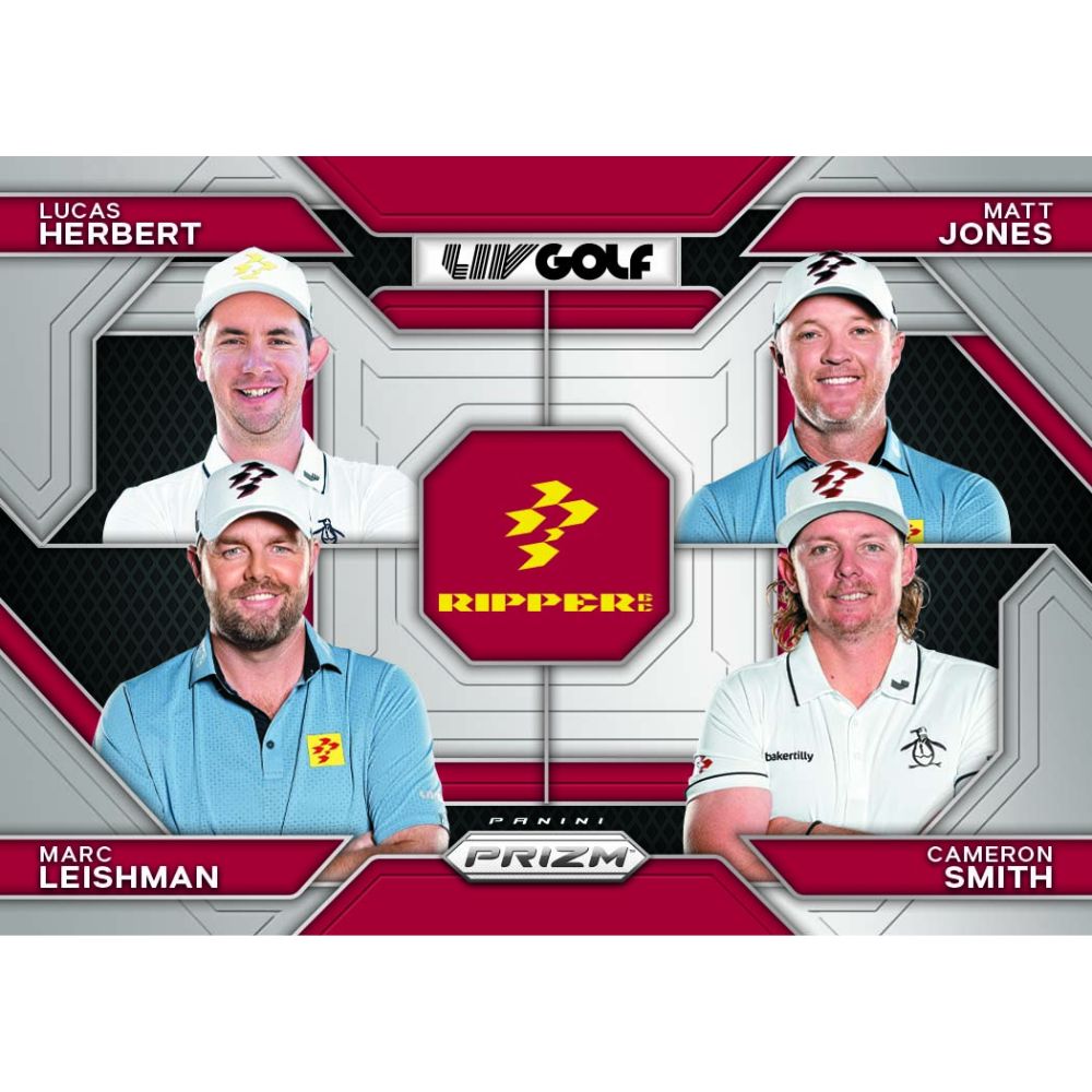 2024 Panini Prizm LIV Golf Cards - Herbert_Jones_Leishman_Smith