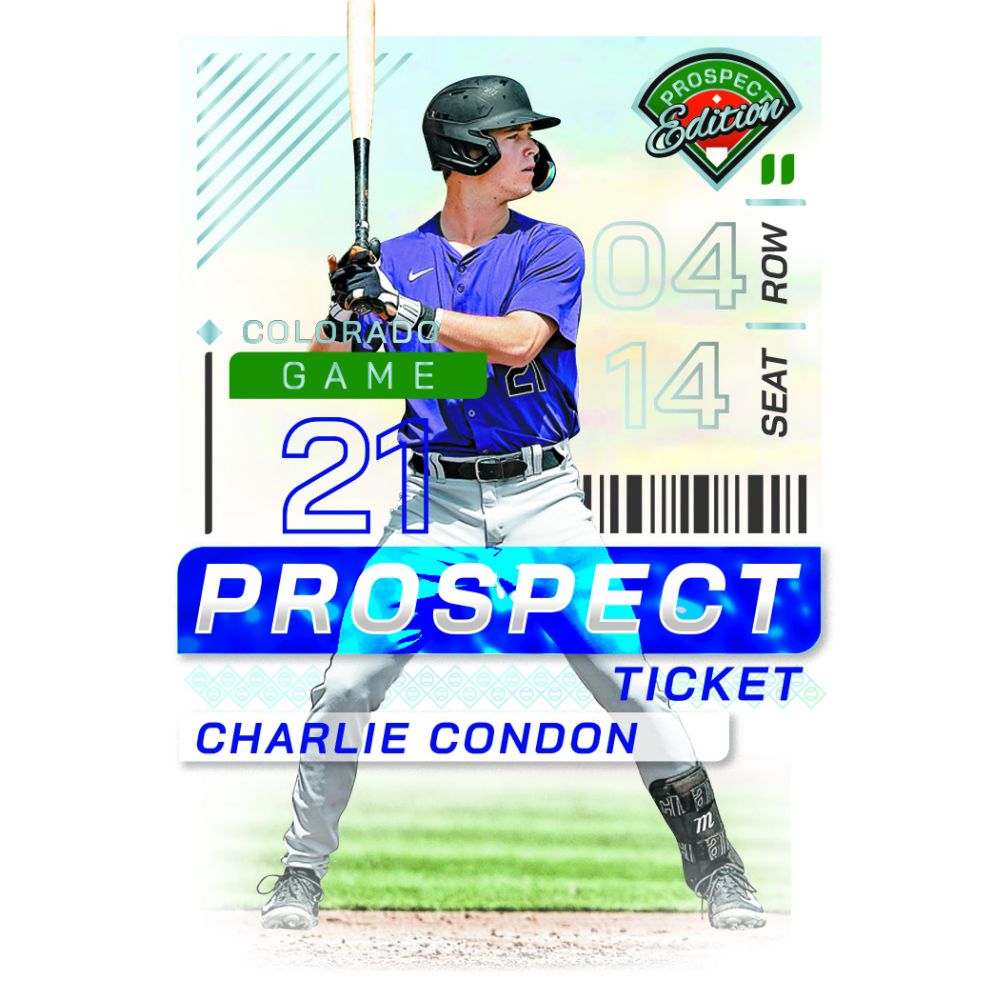 2024 Panini Prospect Edition Baseball Cards - Charlie Condon