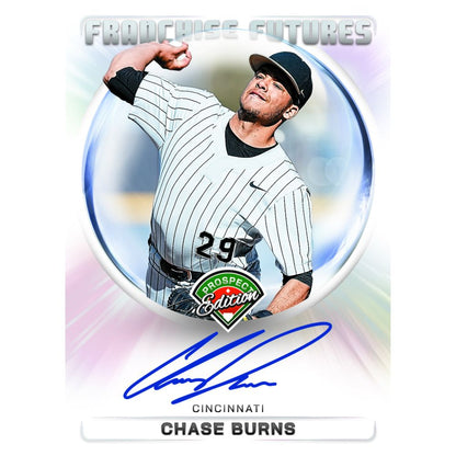 2024 Panini Prospect Edition Baseball Cards - Chase Burns