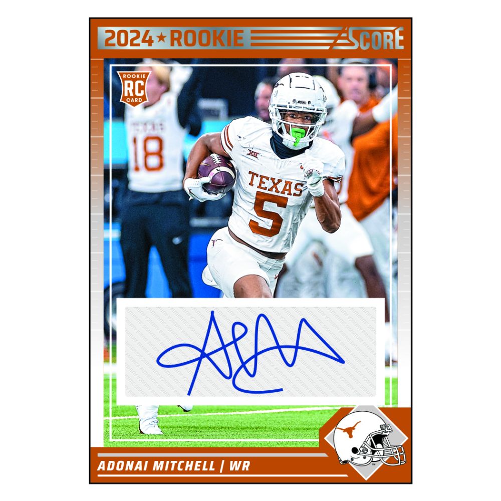 2024 Panini Score Football Cards - Adonai Mitchell