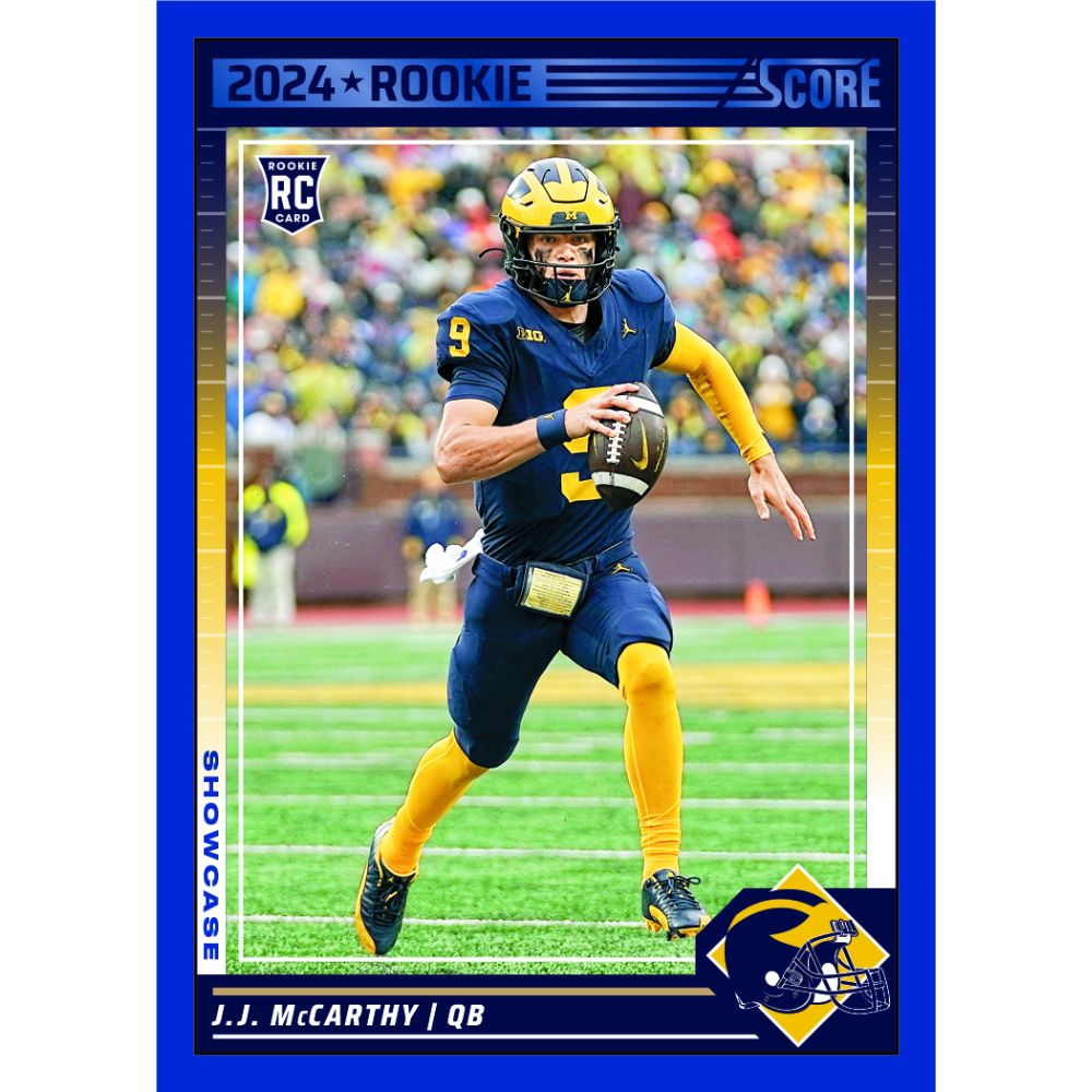 2024 Panini Score Football Cards - JJ McCarthy