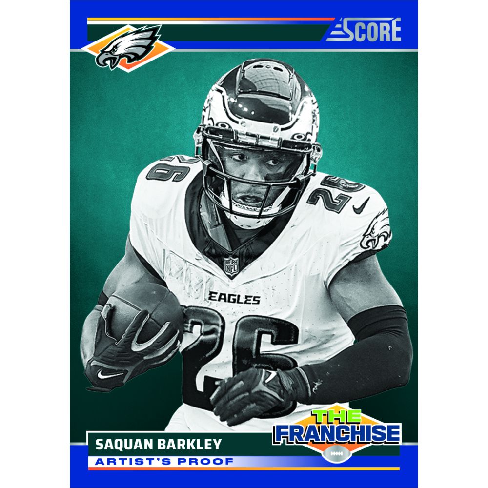 2024 Panini Score Football Cards - Saquan Barkley