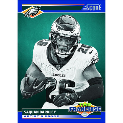 2024 Panini Score Football Cards - Saquan Barkley