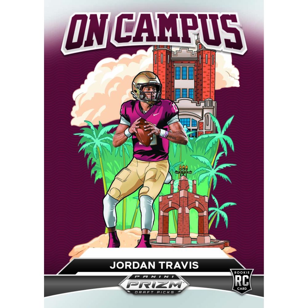 2024 Panini Prizm Draft Picks Collegiate Football Cards - Jordan Travis