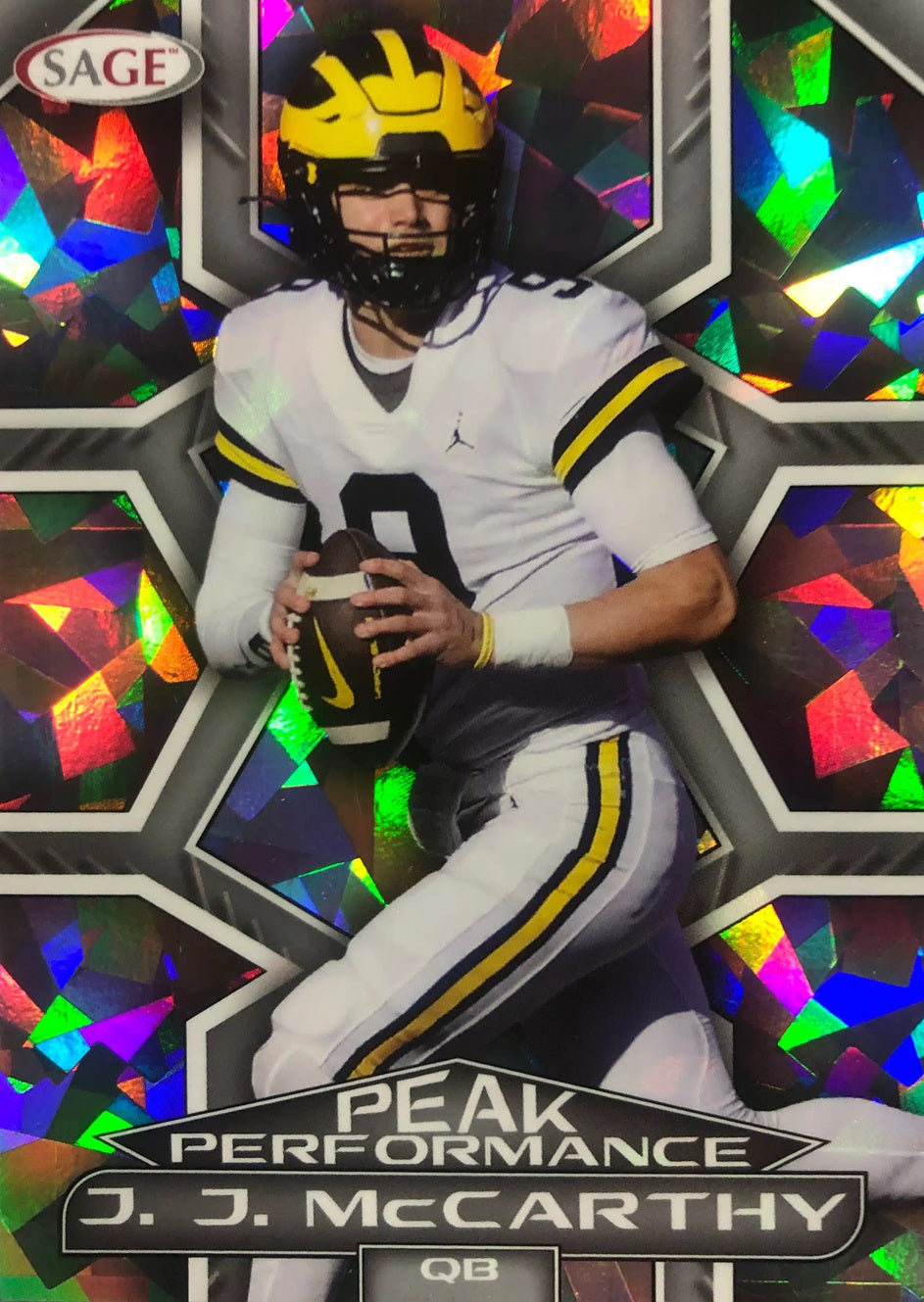 2024 Sage Low Series Football-J.J. McCarthy_Peak Performance