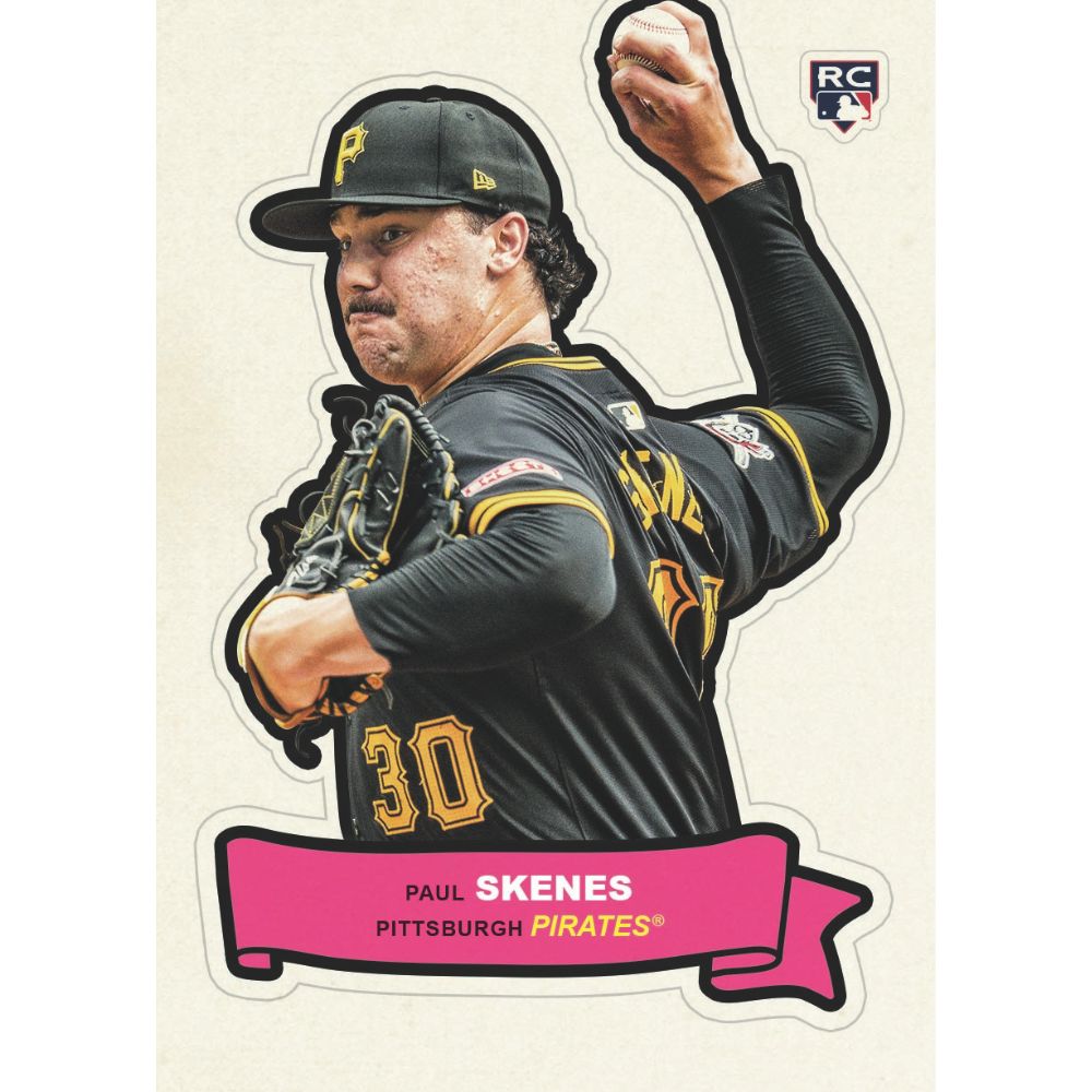 2024 Topps Archive Baseball Action Cards - Paul Skenes