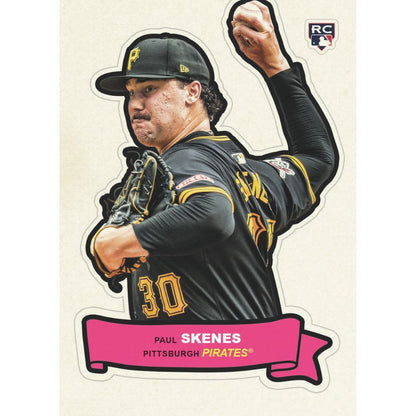 2024 Topps Archive Baseball Action Cards - Paul Skenes