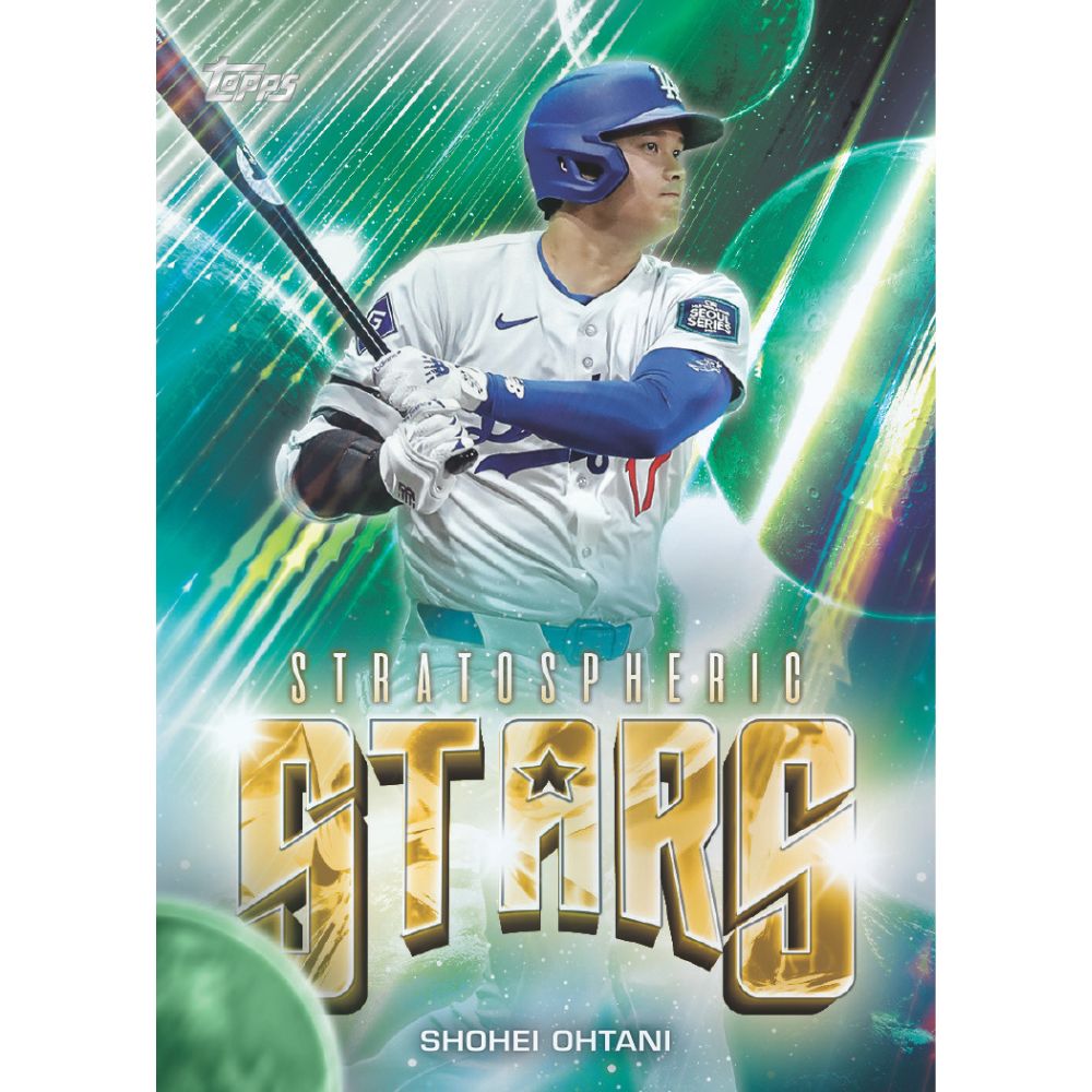 2024 Topps Update Series Baseball Cards - Shohei Ohtani Strtospheric Stars