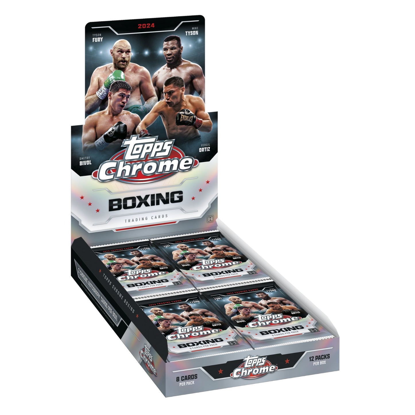 2024 Topps Chrome Boxing Hobby Box - Trading Card Market