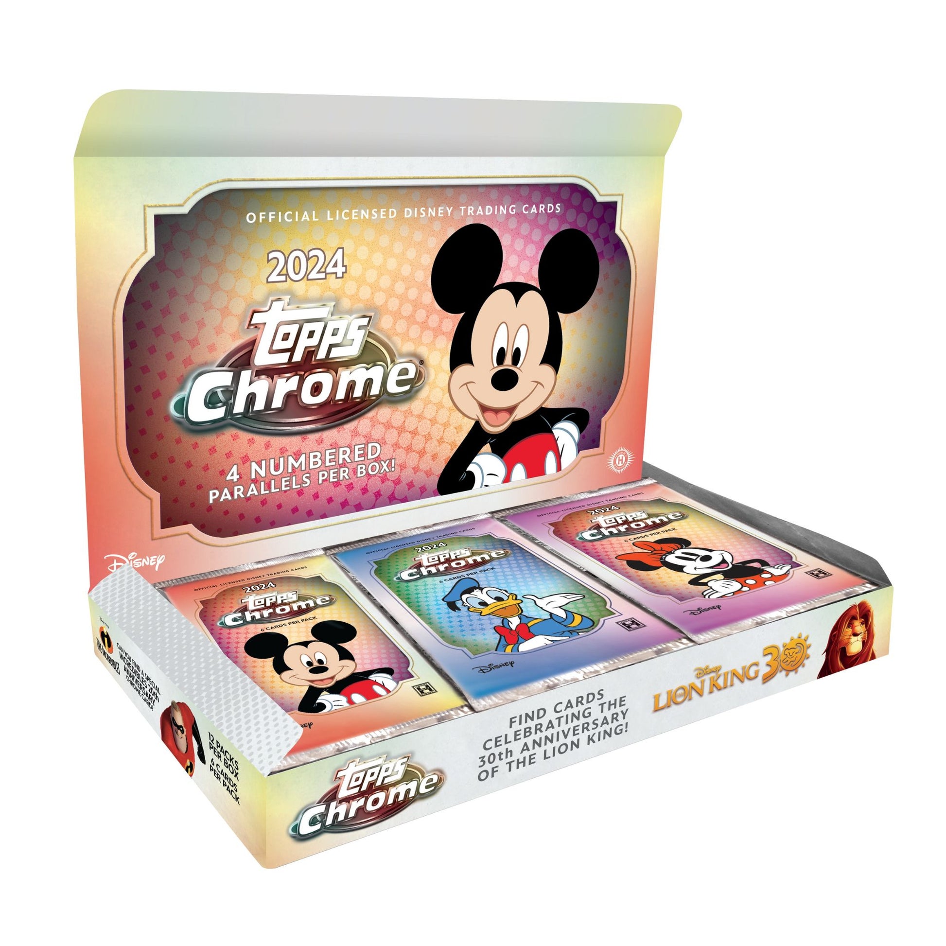 topps chrome disney booster box 2024 Topps Chrome Disney Hobby Box