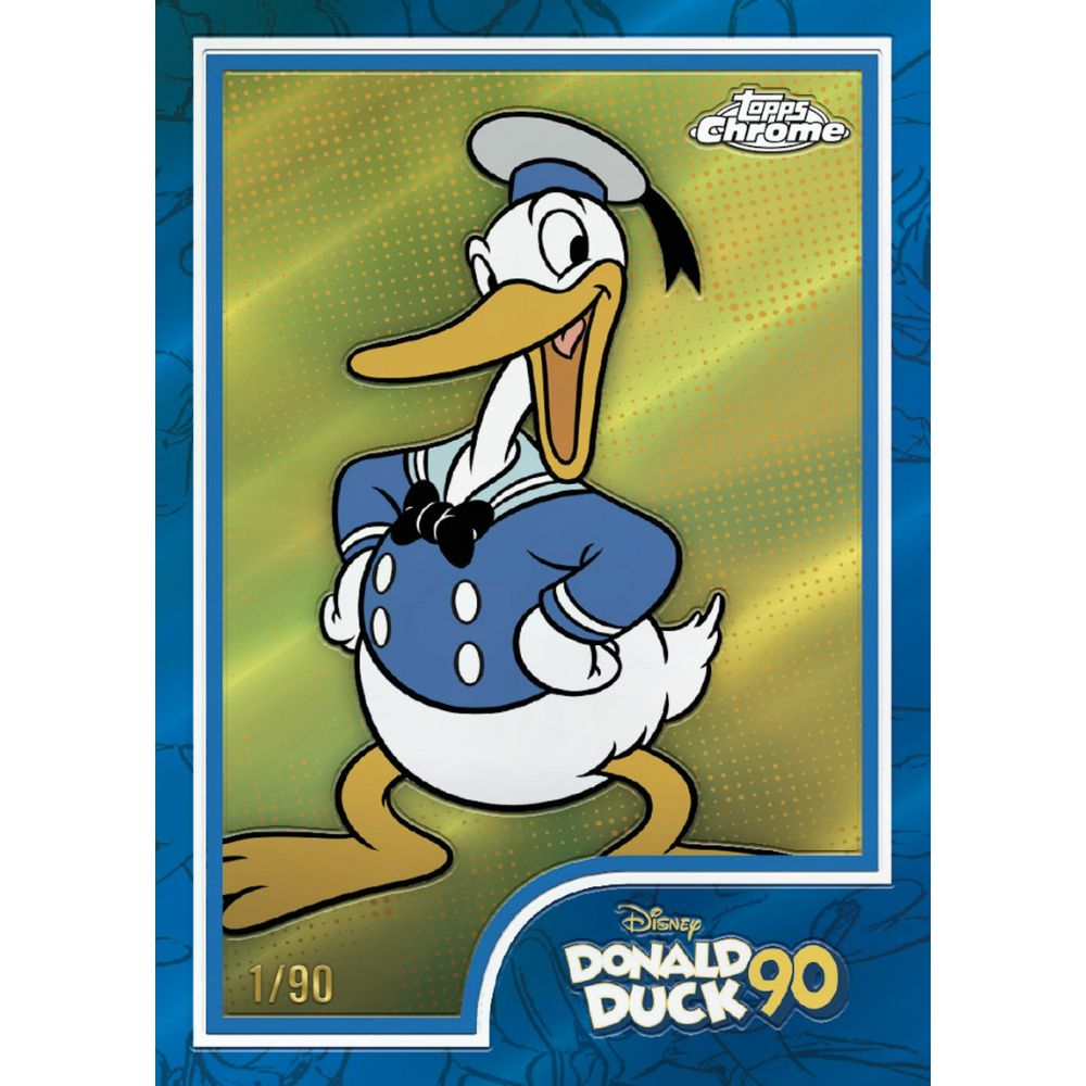 2024 Topps Chrome Disney Cards-Donald Duck