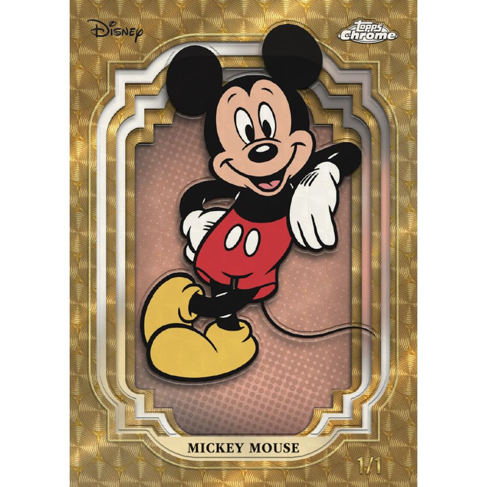 2024 Topps Chrome Disney Cards-Mickey Mouse