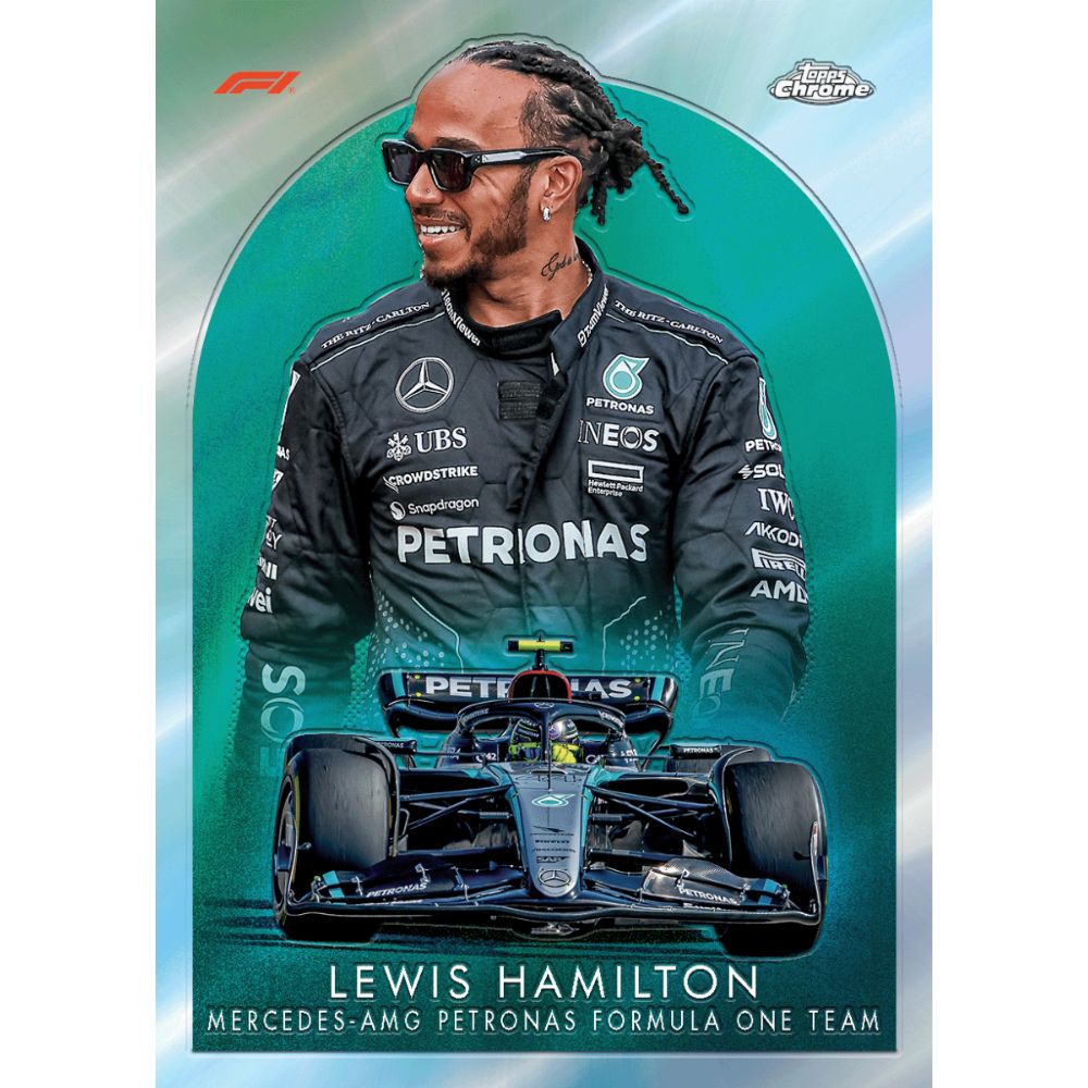2024 Topps Chrome Formula 1 Racing Cards - Lewis Hamilton