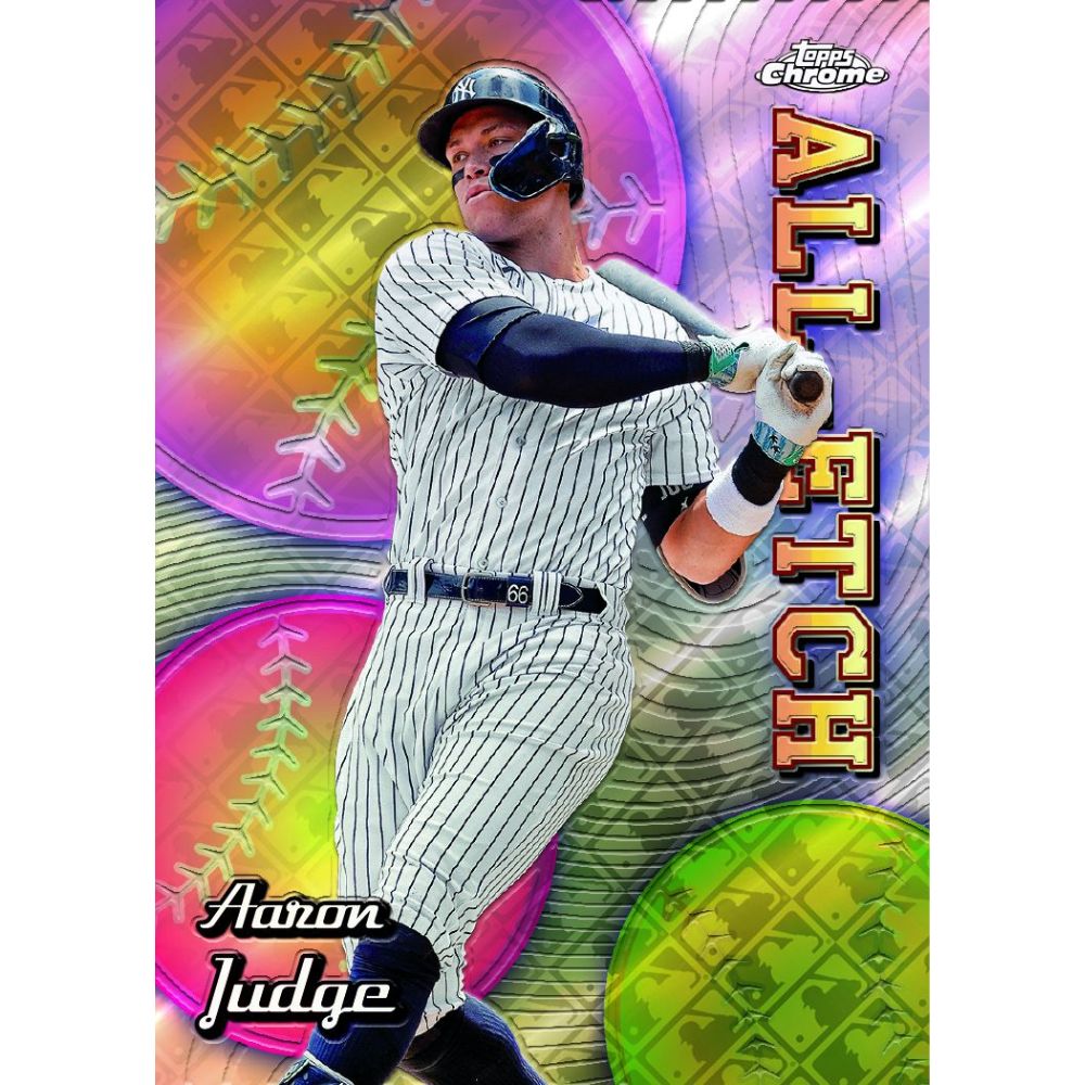2024 Topps Chrome Logofractor Baseball Cards-Aaron Judge