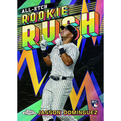 2024 Topps Chrome Logofractor Baseball Cards-Jasson Dominguez
