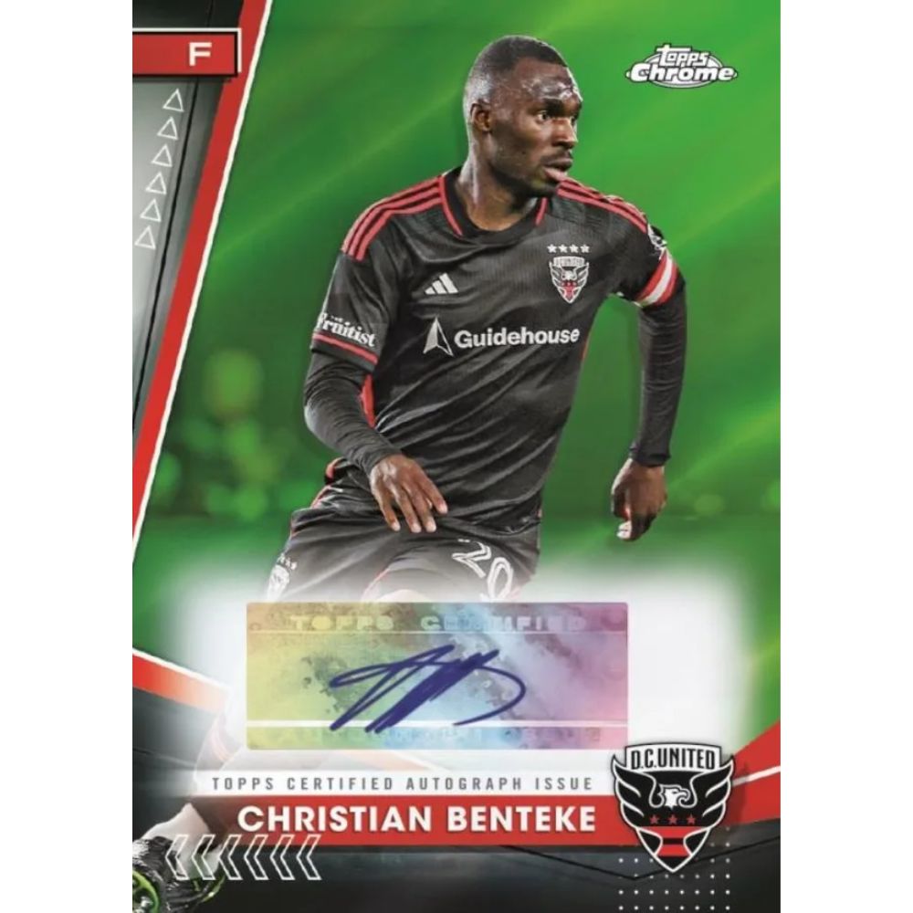 2024 Topps Chrome MLS Soccer Hobby Box - Trading Card Market