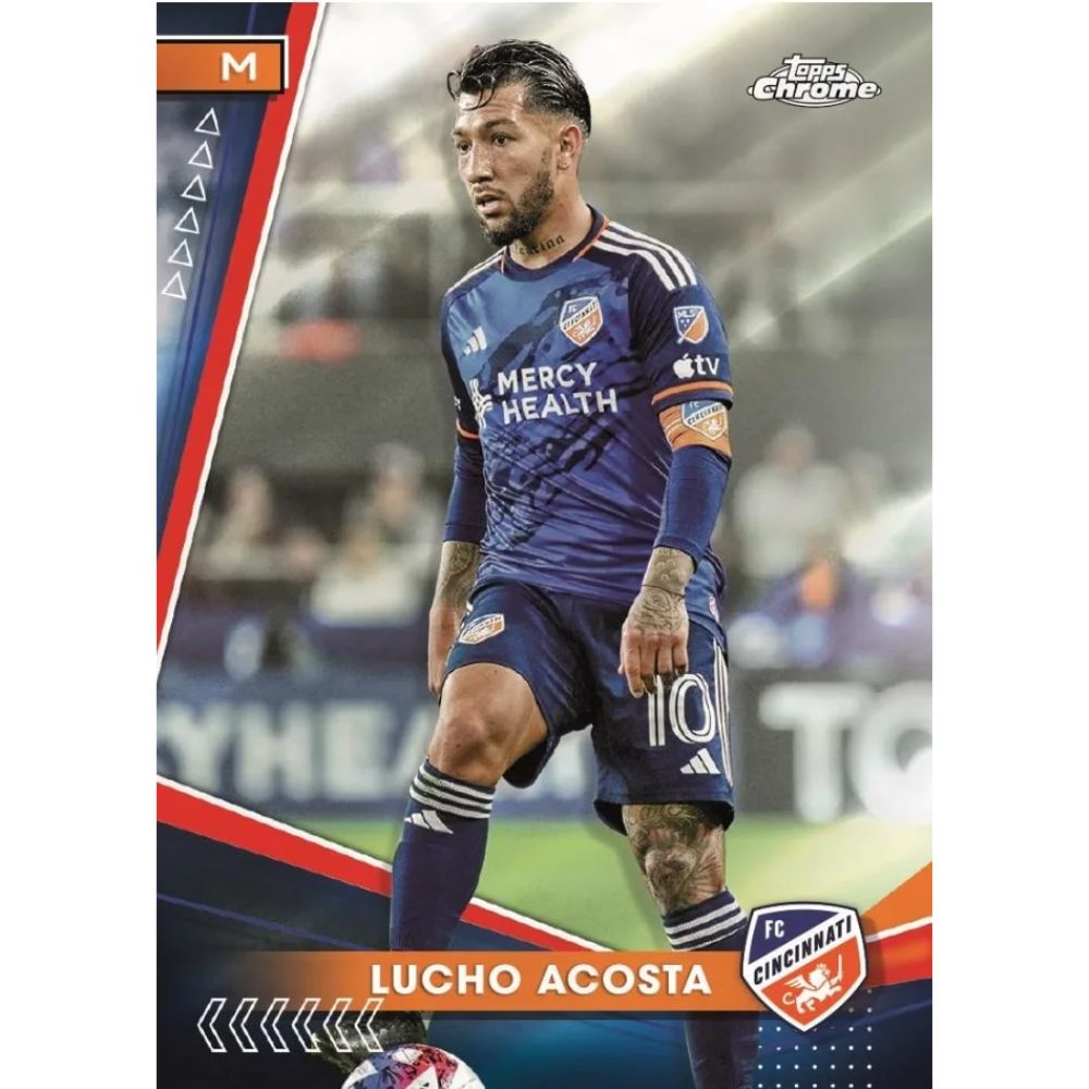 2024 Topps Chrome MLS Soccer Hobby Box - Trading Card Market