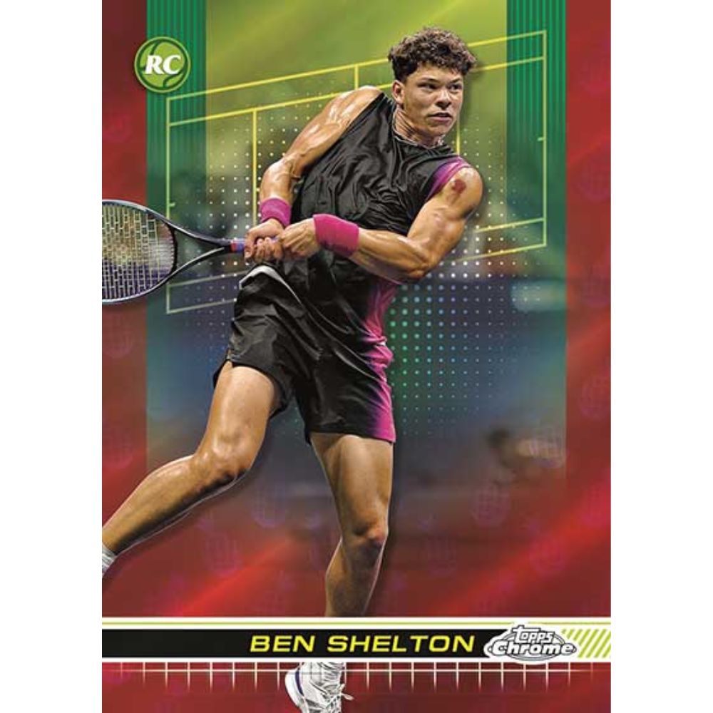 2024 Topps Chrome Tennis Cards - Ben Shelton