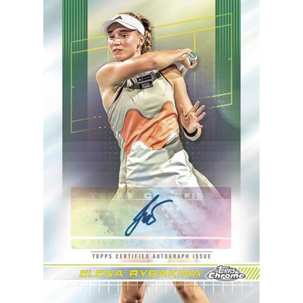 2024 Topps Chrome Tennis Cards - Elena Rybakina